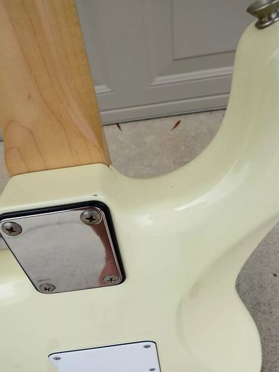 Standard Stratocaster MIJ neck plate