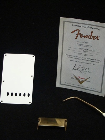 1956 Stratocaster Certificate